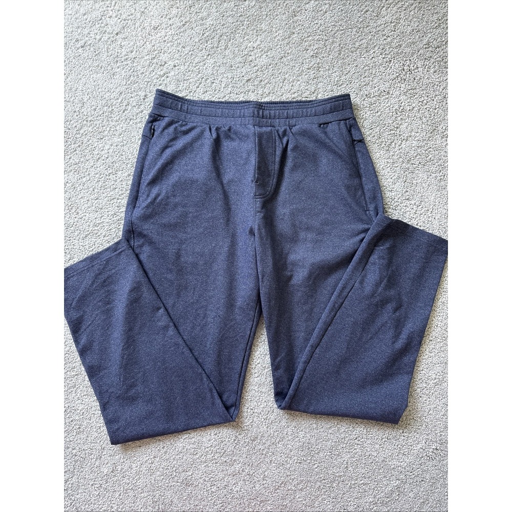Public Rec All Day Every Day Pant *Men's 34x32 Blue/Grey Zippered Pockets Active